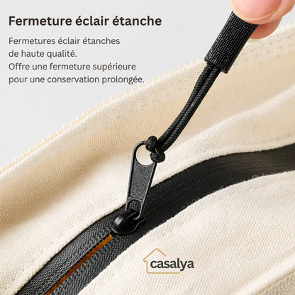 Sac à pain en cire d'abeille