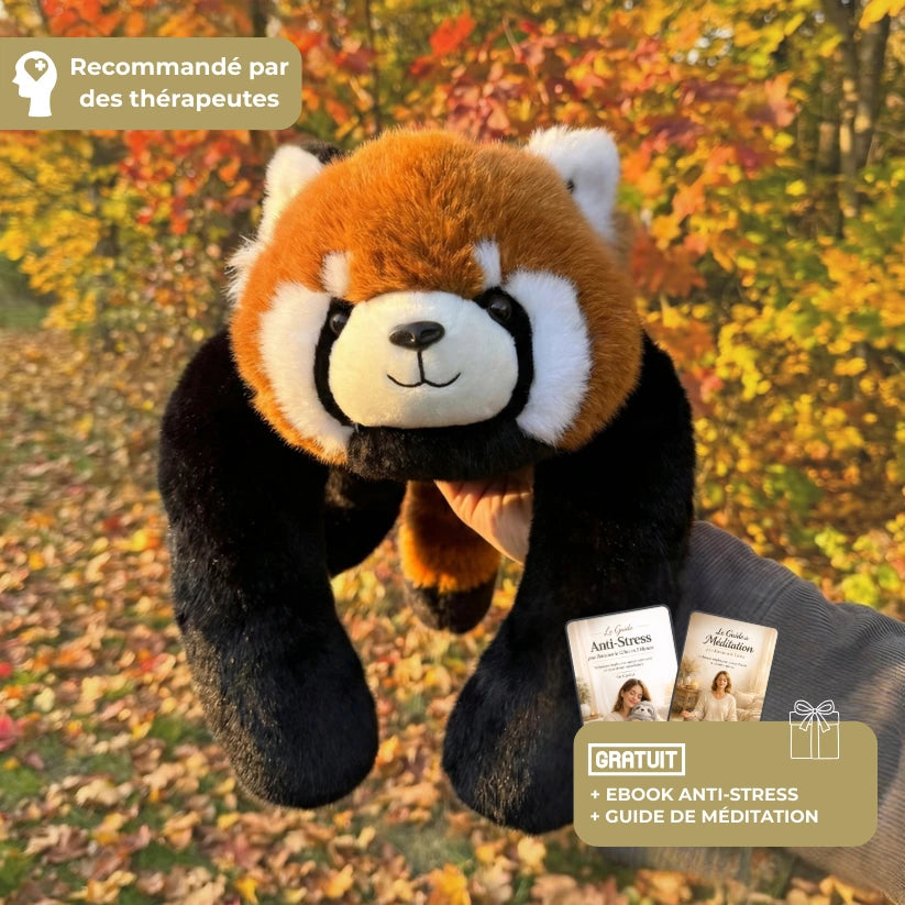 Peluche lestée apaisante