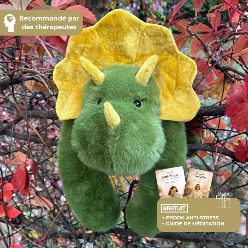Peluche lestée apaisante