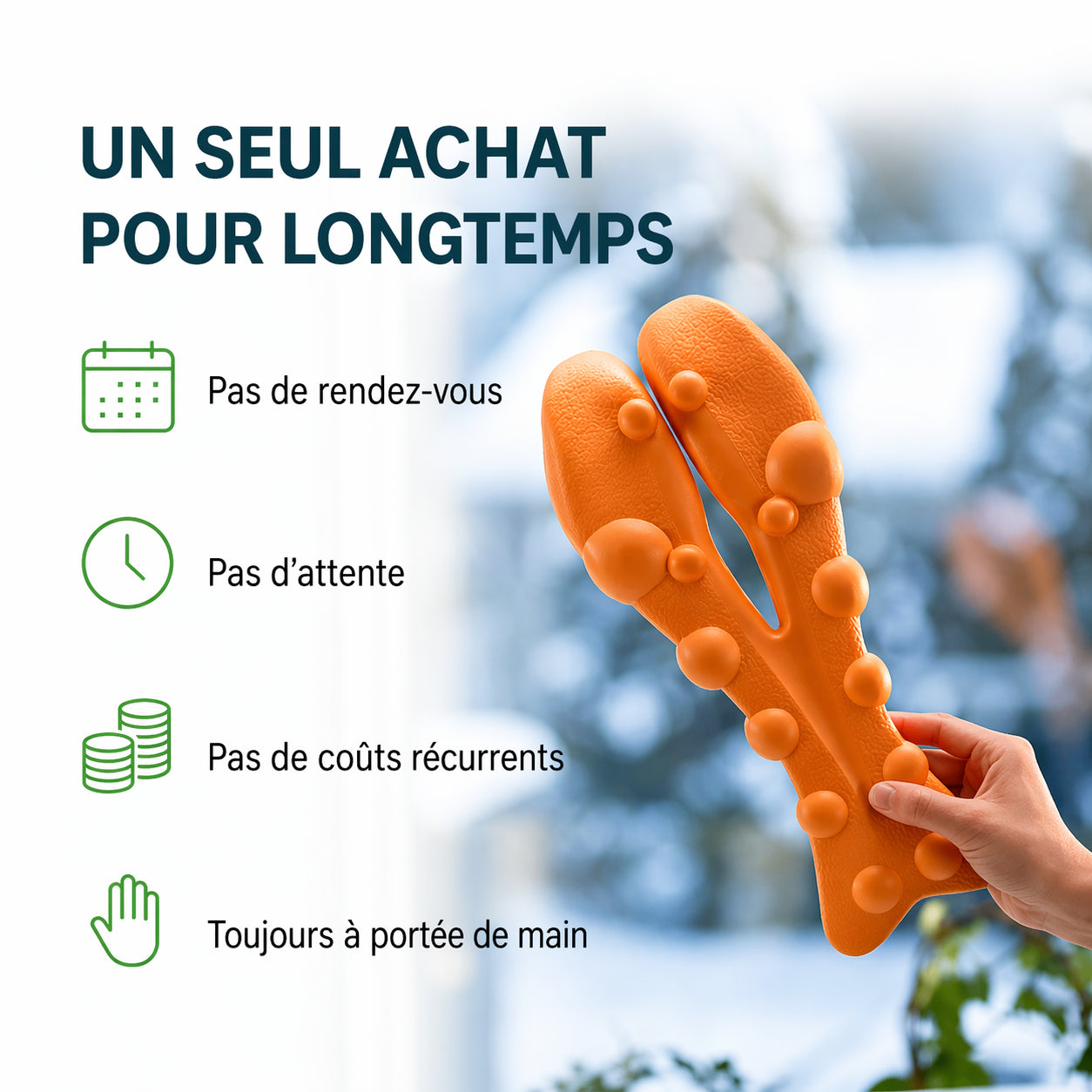 Vertix – Outil de pression points douloureux