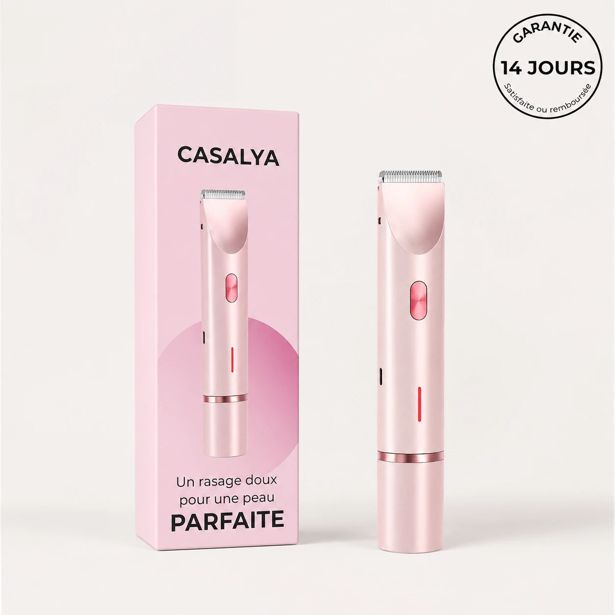 Rasoir corporel 2-en-1