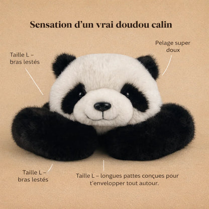 Peluche lestée apaisante