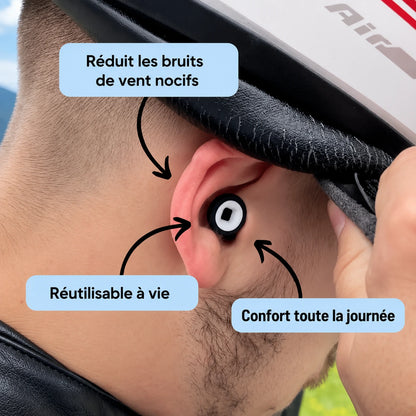 Bouchons d'oreilles pour Moto