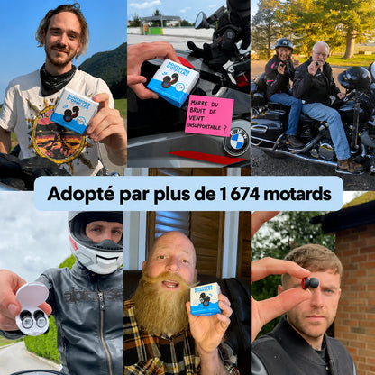 Bouchons d'oreilles pour Moto