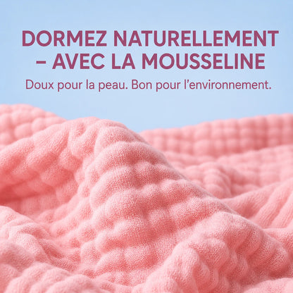 Couverture en mousseline douce