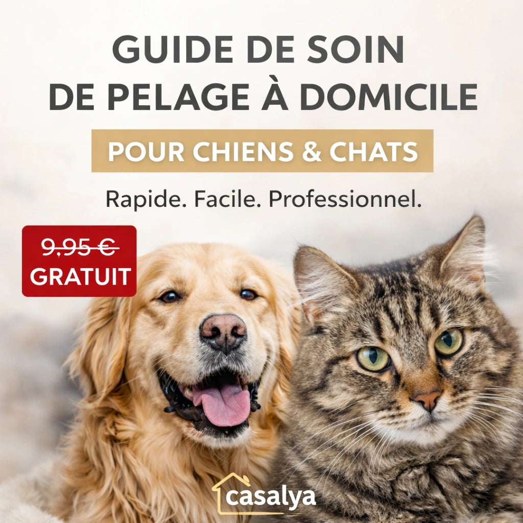 Casalya Vapeur Pro | Brosse de toilettage pour animaux