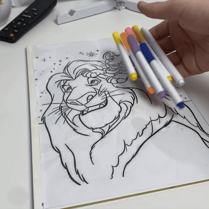 Tableau à dessin lumineux